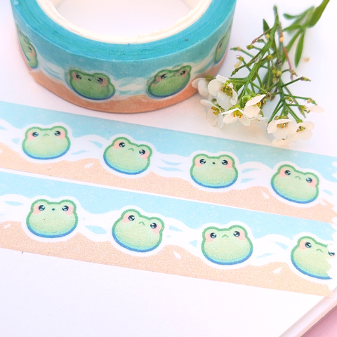 Froggy Beach Washi Tape